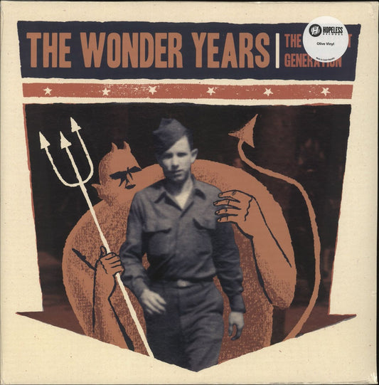The Wonder Years The Greatest Generation - Olive Vinyl - Sealed US 2-LP vinyl set