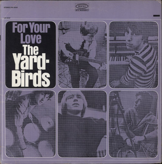The Yardbirds For Your Love - 1st - VG/EX US Vinyl LP