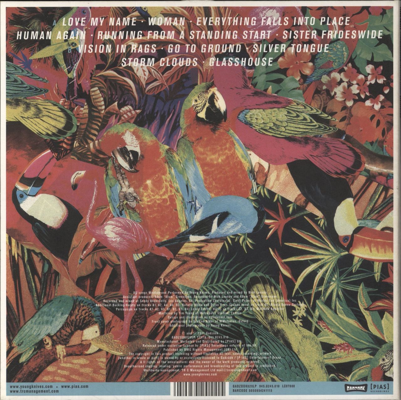 The Young Knives Ornaments From The Silver Arcade UK Vinyl LP