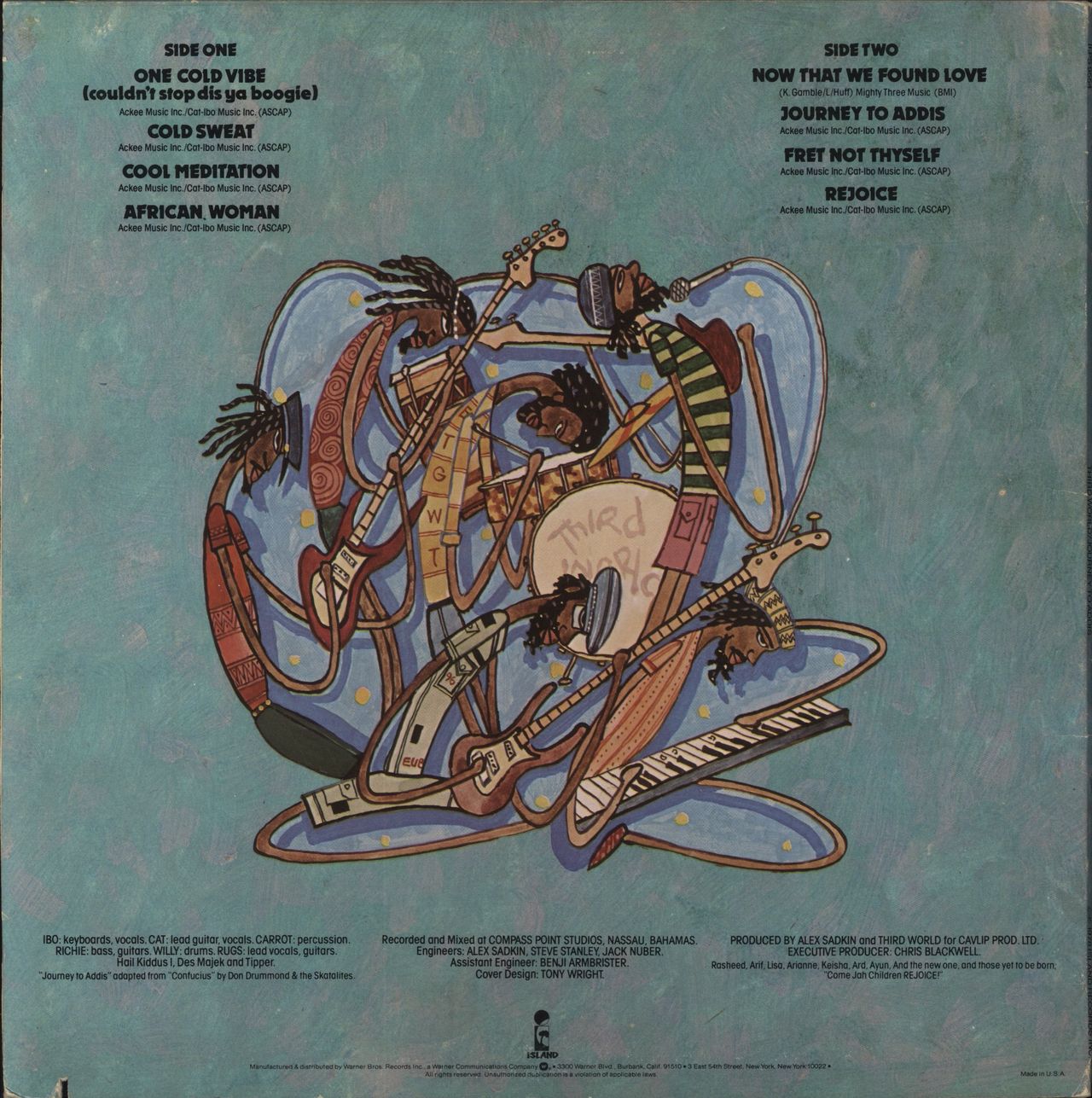 Third World Journey To Addis US Vinyl LP