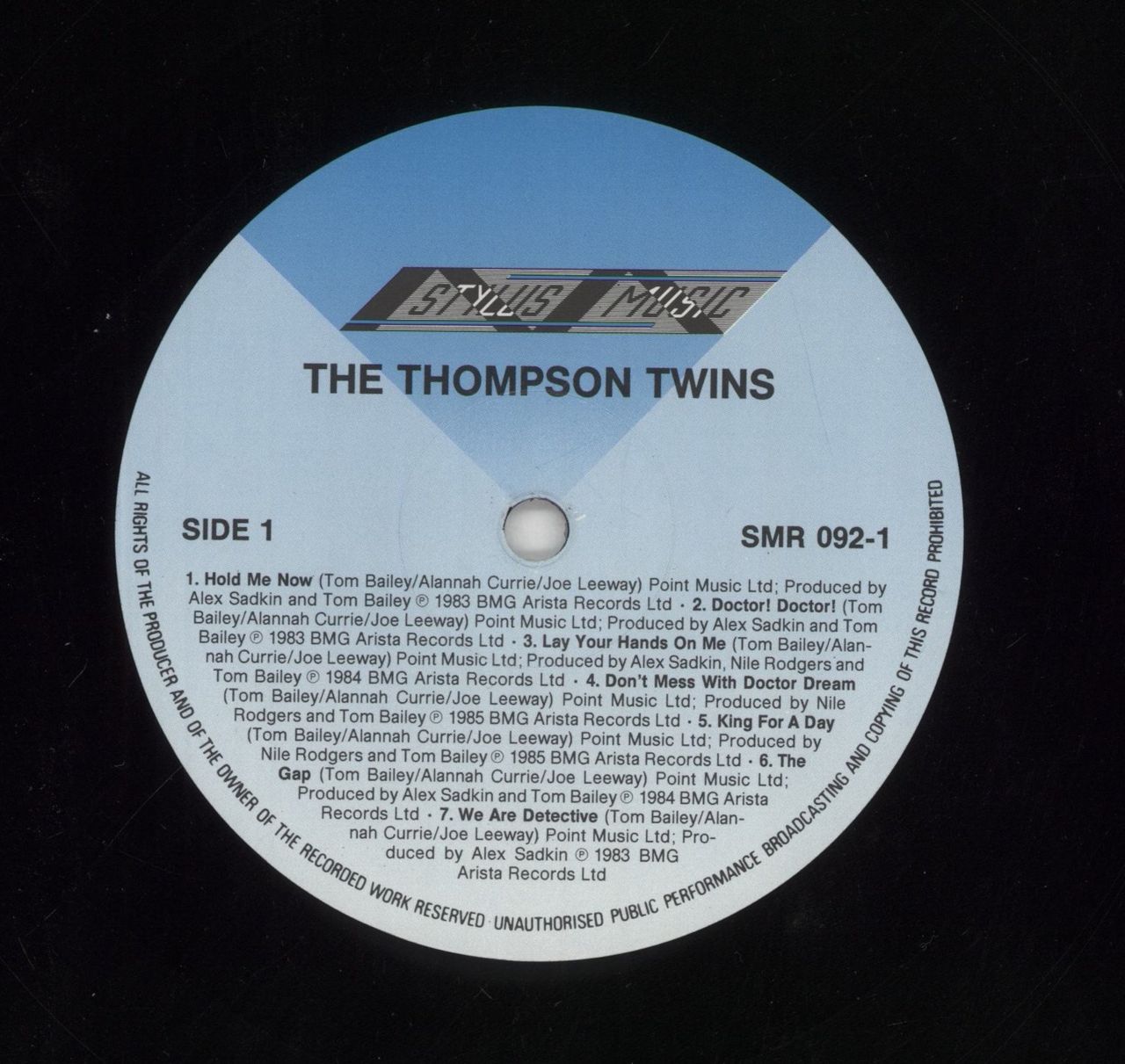 Thompson Twins The Greatest Hits + 12" - VG UK 2-LP vinyl set
