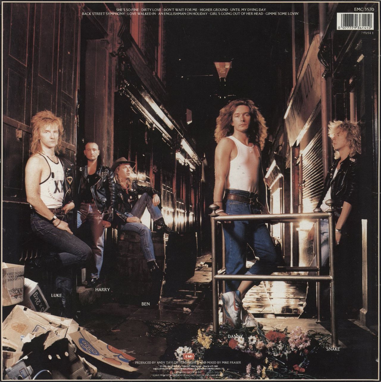Thunder Backstreet Symphony - VG UK Vinyl LP