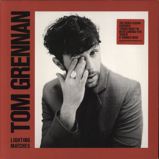 Tom Grennan Lighting Matches - Red Vinyl UK Vinyl LP
