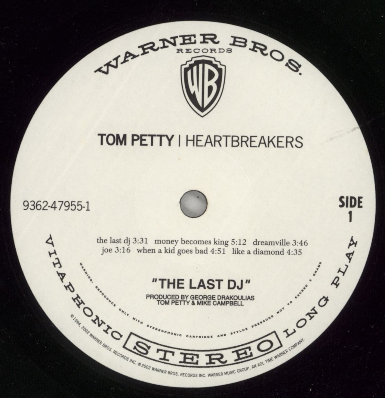 Tom Petty & The Heartbreakers The Last DJ German Vinyl LP
