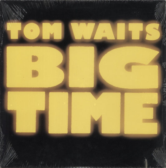 Tom Waits Big Time - 1st - Sealed US Vinyl LP
