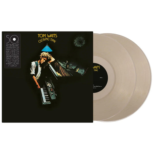 Tom Waits - Closing Time - 50th Anniversary Edition Clear Vinyl LP Record