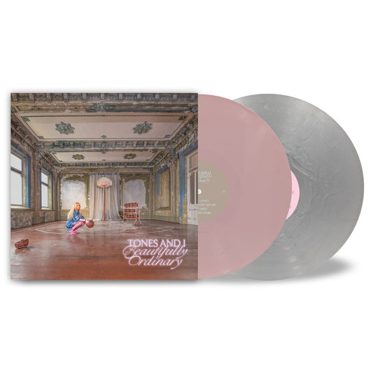 Tones And I - Beautifully Ordinary - Pink and Silver Vinyl LP Record