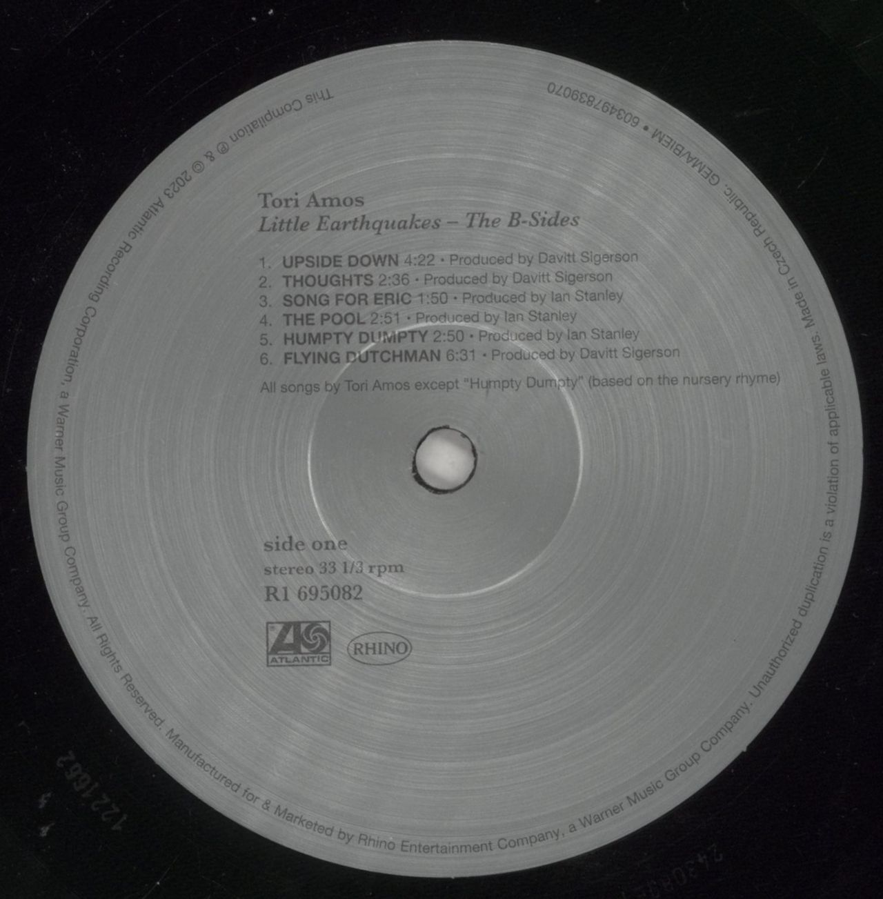 Tori Amos Little Earthquakes - The B-Sides - RSD23 UK Vinyl LP