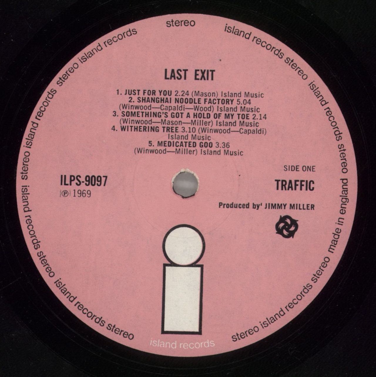 Traffic Last Exit - 2nd - VG UK Vinyl LP