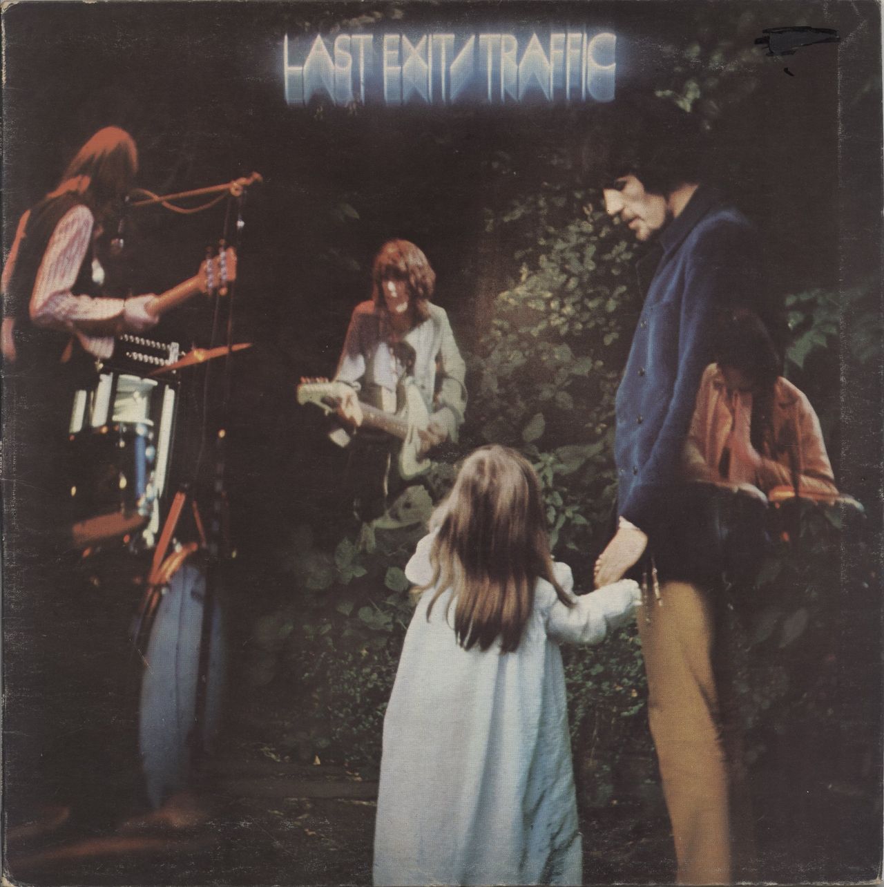 Traffic Last Exit - Palm Tree Label German Vinyl LP
