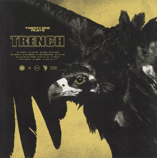 Twenty One Pilots Trench - Olive Vinyl UK 2-LP vinyl set