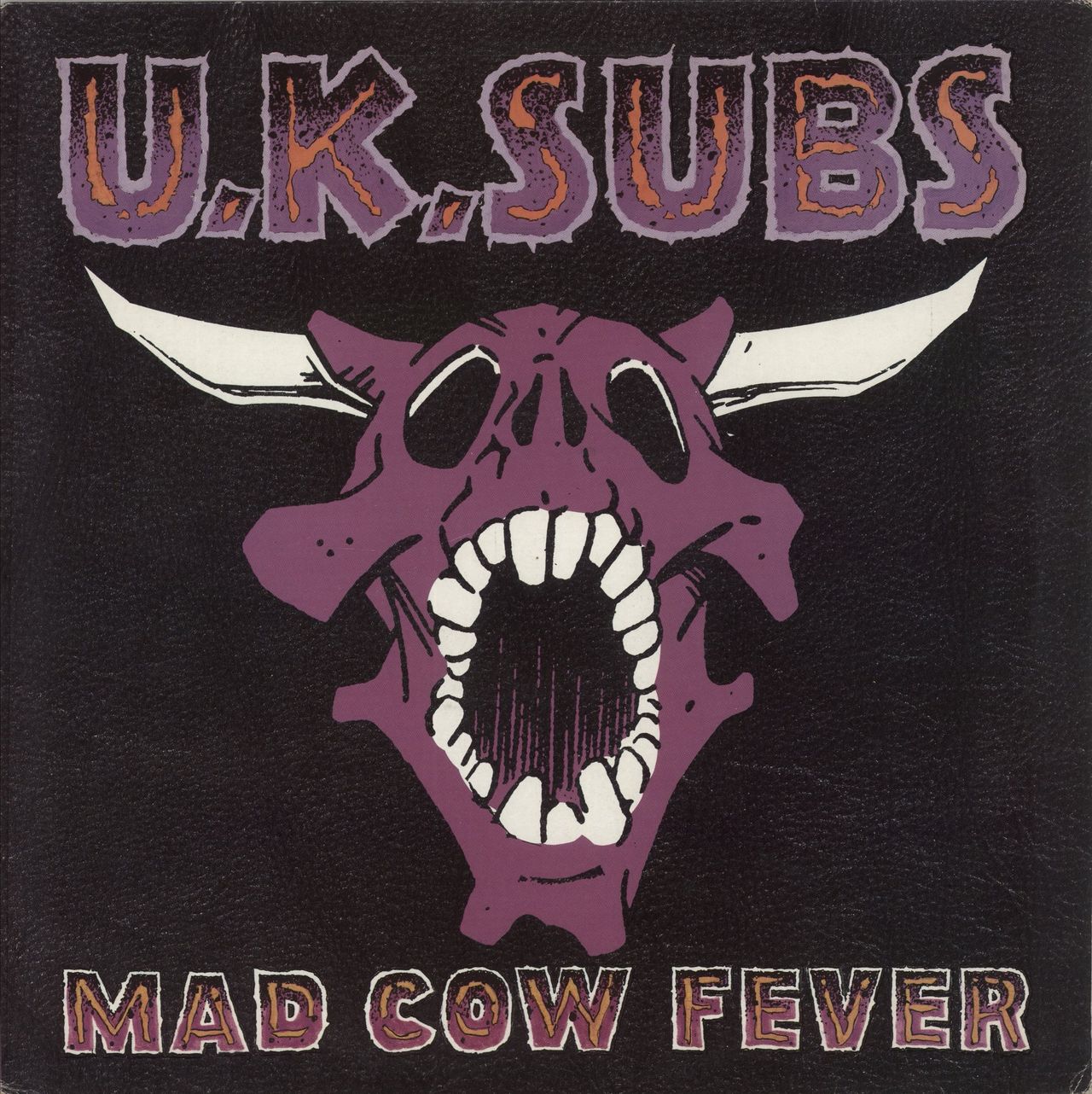 U.K. Subs Mad Cow Fever - Multi-Coloured Vinyl UK Vinyl LP