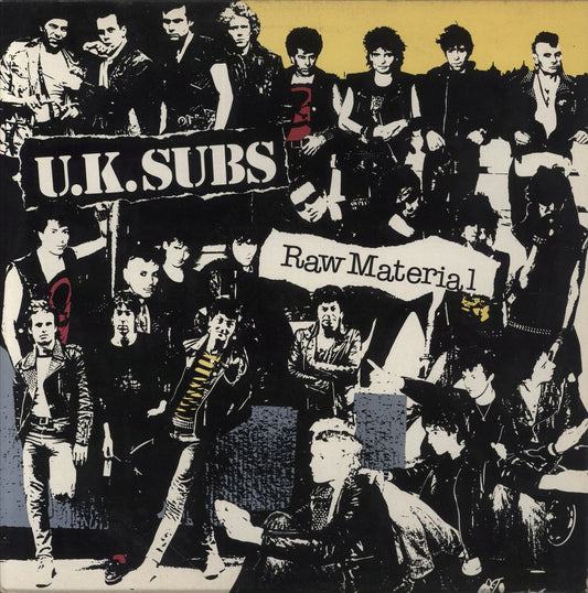 U.K. Subs Raw Material UK Vinyl LP