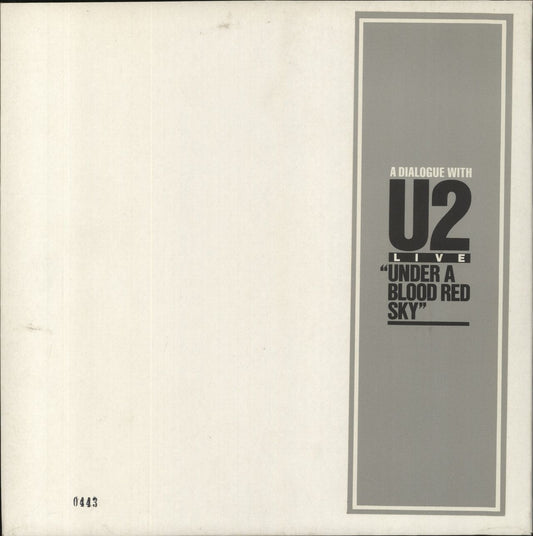 U2 A Dialogue With U2 - Complete - EX UK Promo Vinyl LP