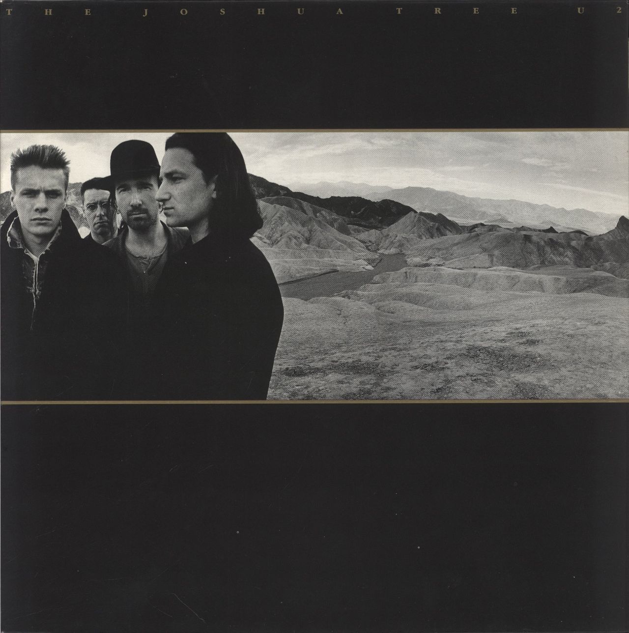 U2 The Joshua Tree - 2nd UK Vinyl LP