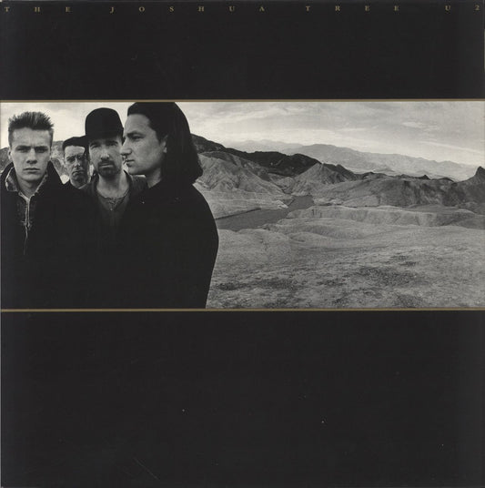 U2 The Joshua Tree - 2nd UK Vinyl LP