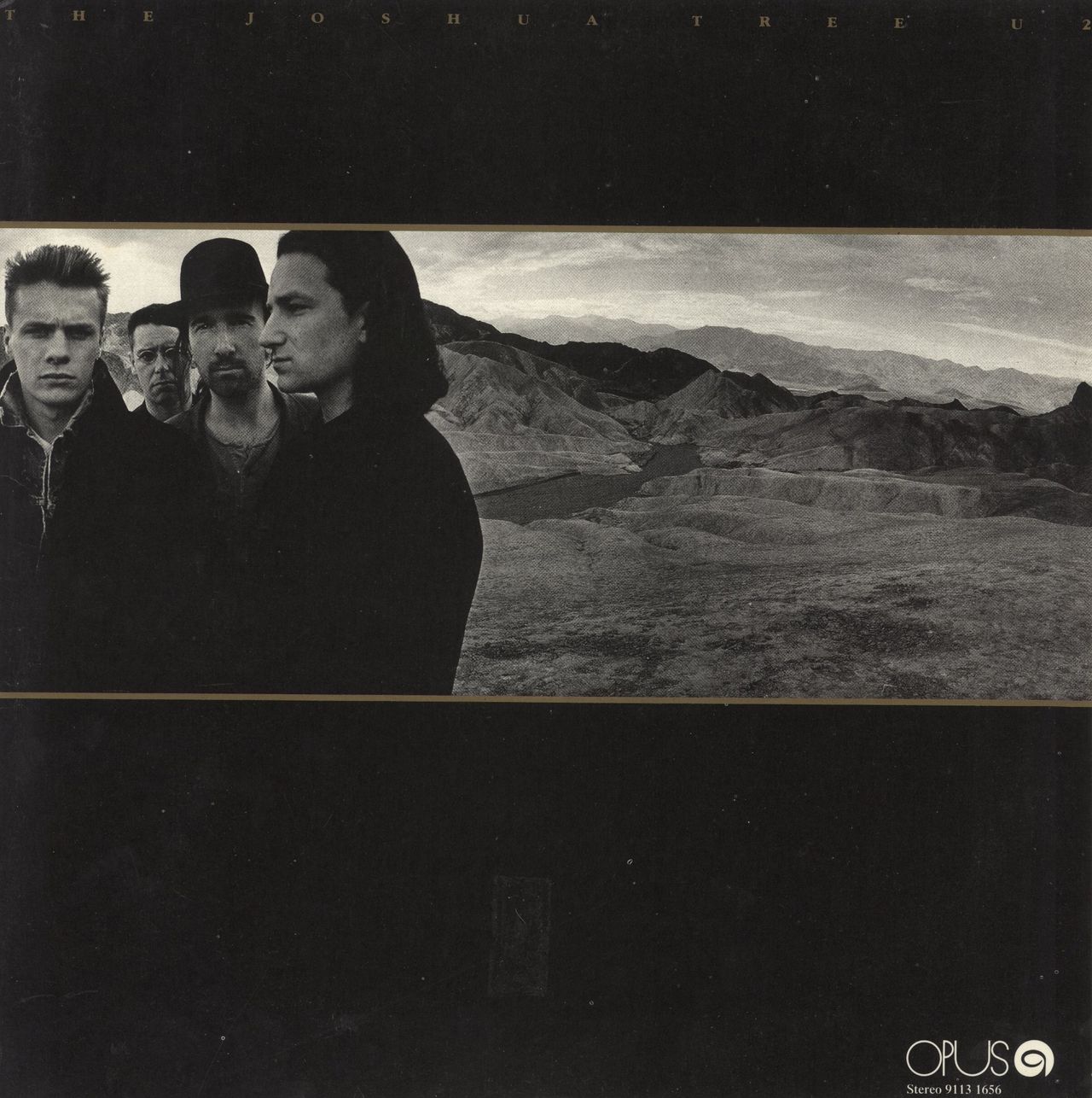 U2 The Joshua Tree Czech Vinyl LP