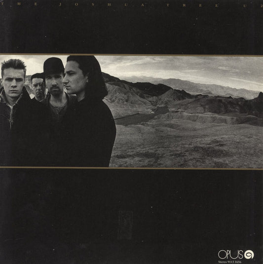 U2 The Joshua Tree Czech Vinyl LP