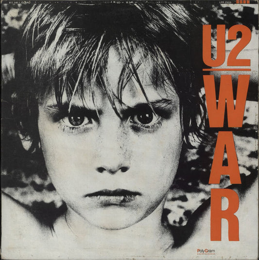 U2 War - Brown Translucent Vinyl - Gatefold Sleeve Mexican Vinyl LP