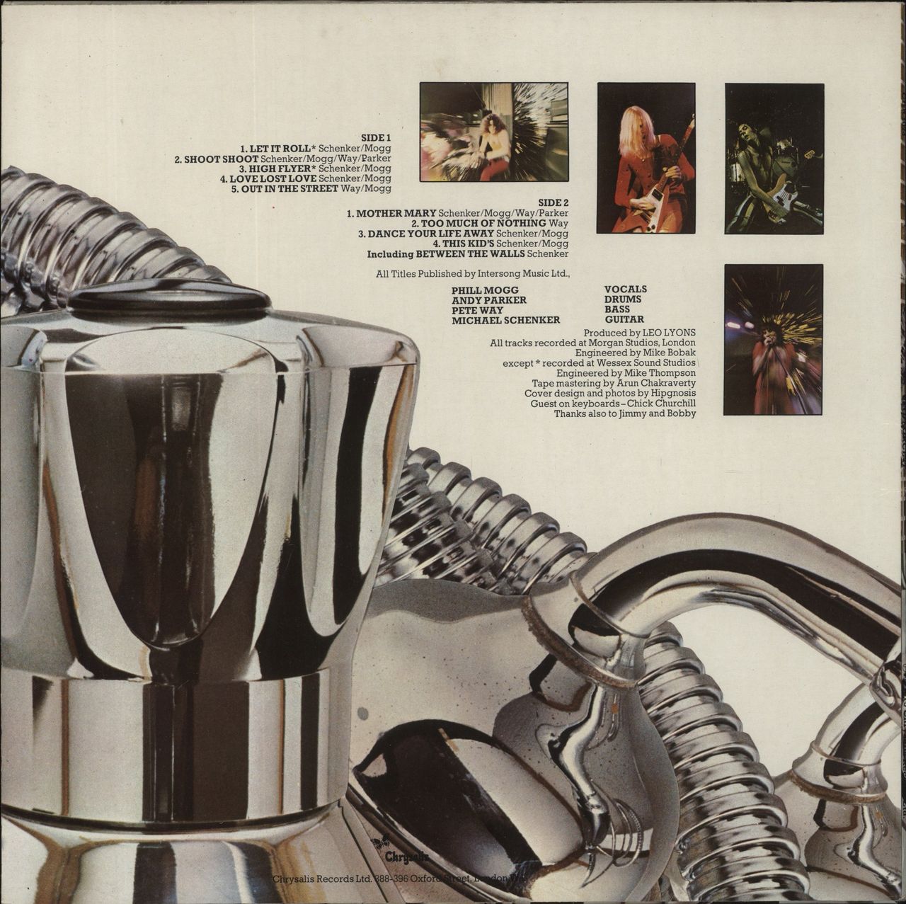 UFO Force It UK Vinyl LP