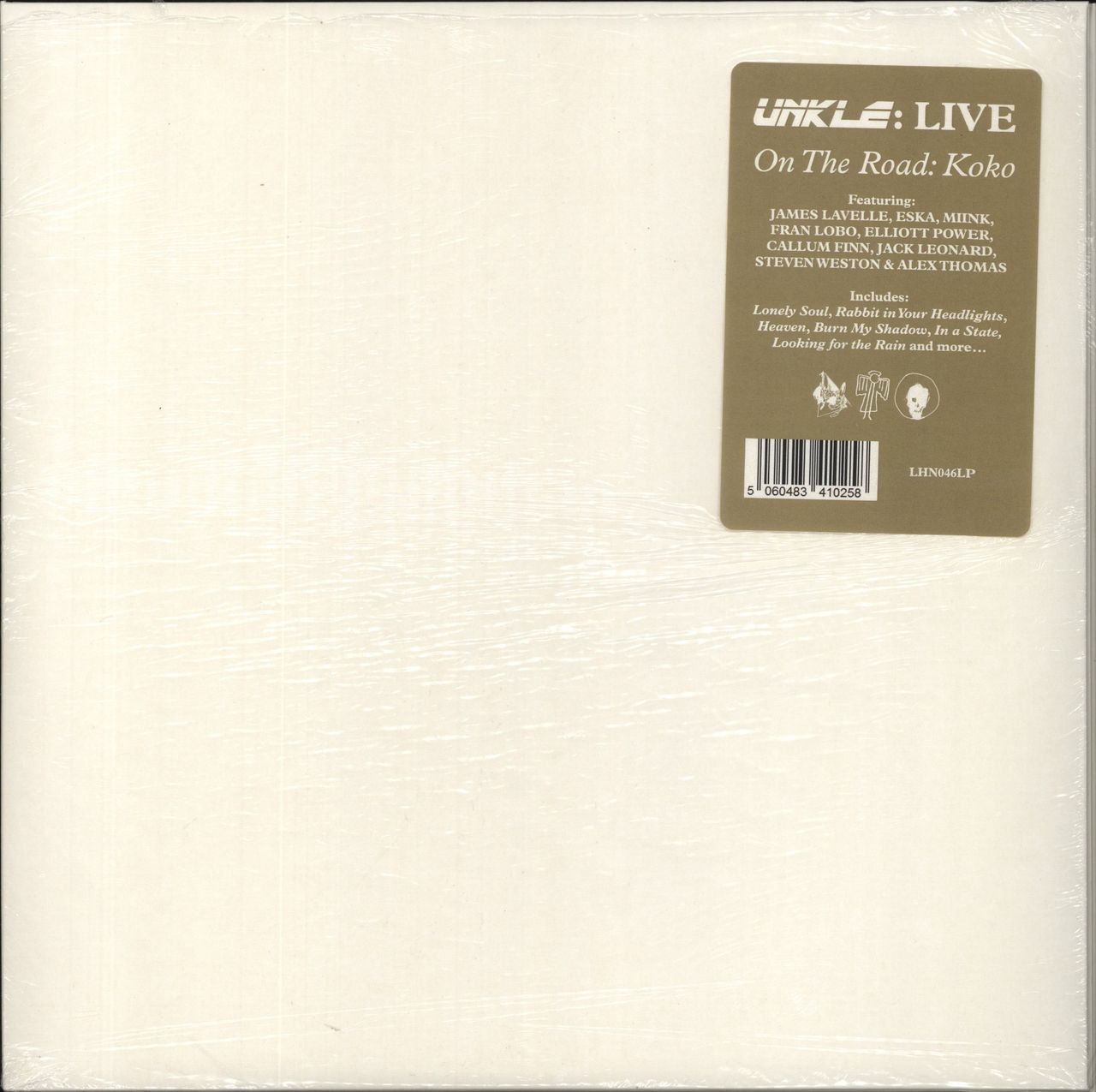 Unkle On The Road: KOKO - RSD18 - Clear Vinyl UK 3-LP vinyl set