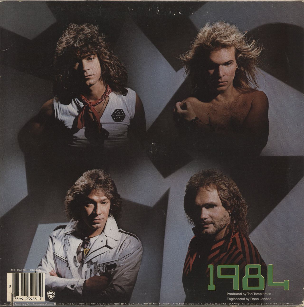 Van Halen MCMLXXXIV US Vinyl LP