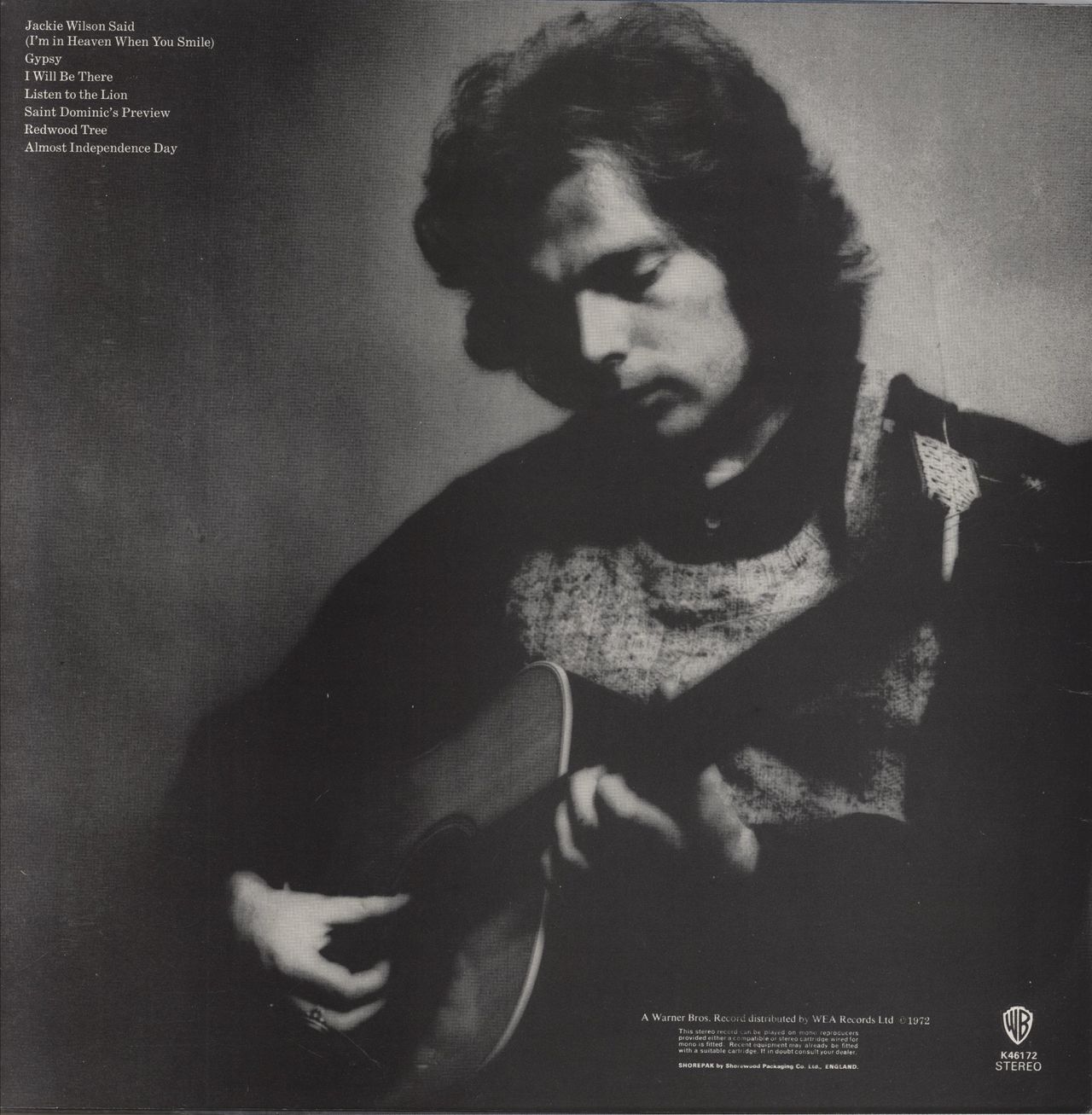 Van Morrison Saint Dominic's Preview - 1st + insert UK Vinyl LP
