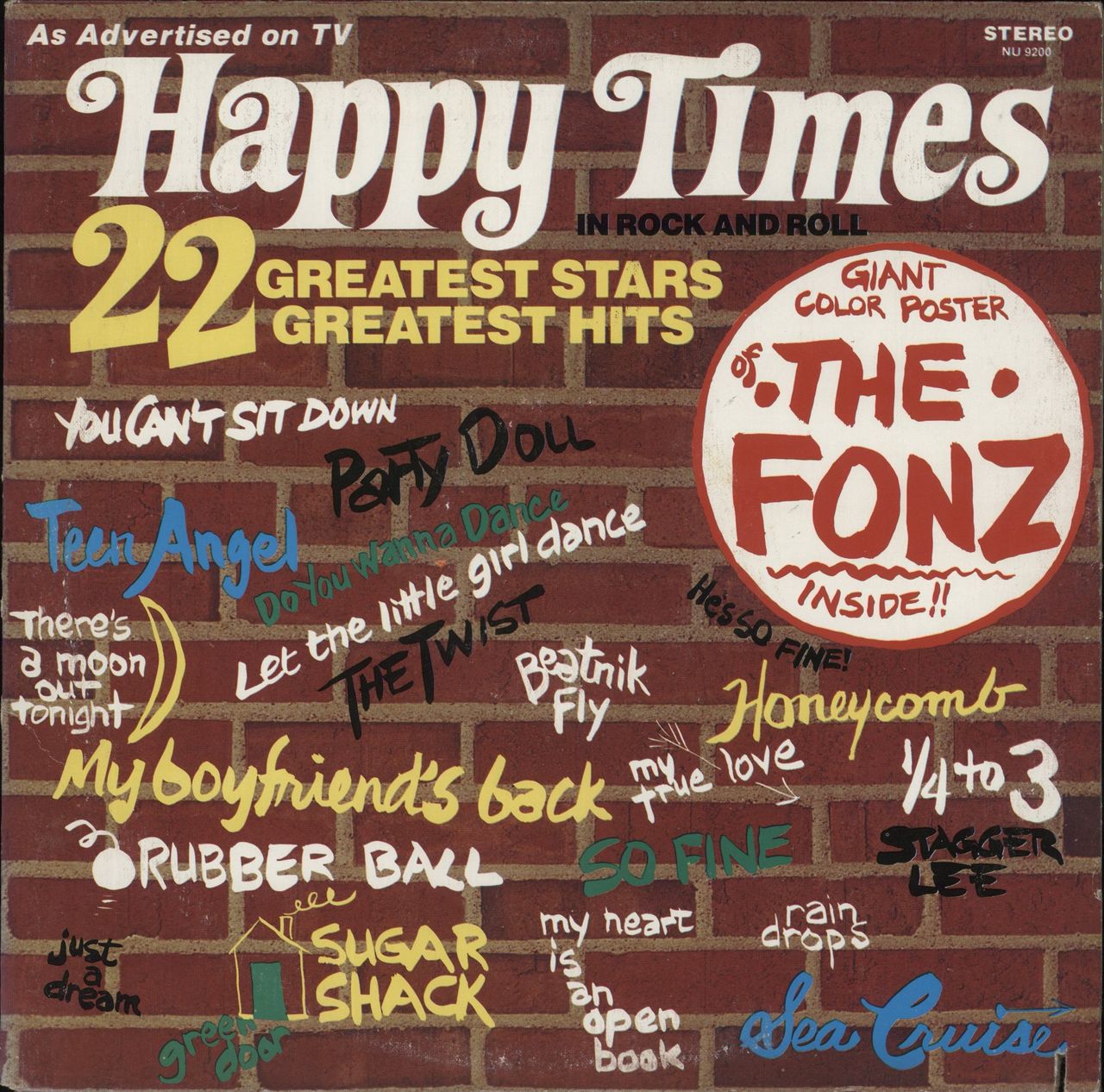 Various-50s/Rock & Roll/Rockabilly Happy Times (In Rock And Roll) US Vinyl LP