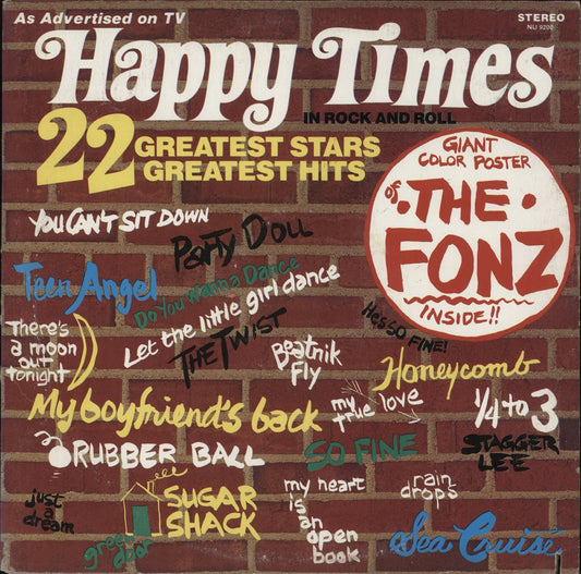 Various-50s/Rock & Roll/Rockabilly Happy Times (In Rock And Roll) US Vinyl LP