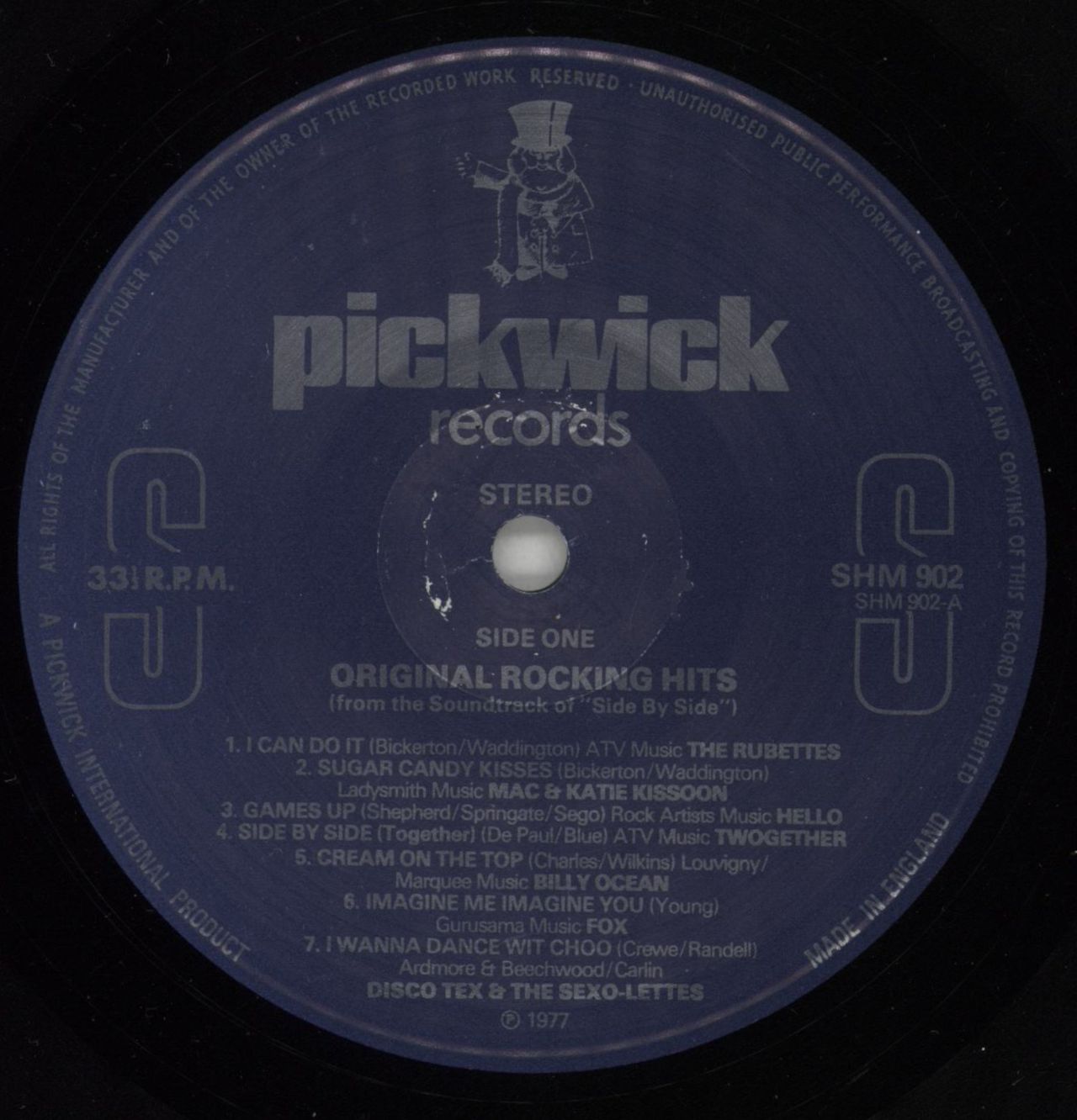 Various-60s & 70s Original Rocking Hits UK Vinyl LP