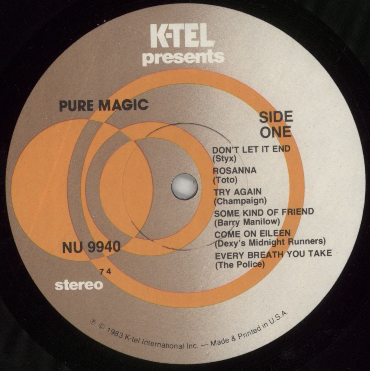 Various-60s & 70s Pure Magic US Vinyl LP