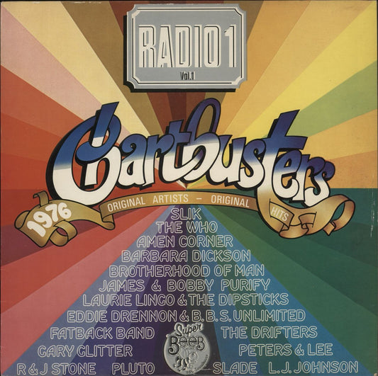 Various-60s & 70s Radio 1 1976 Chartbusters Vol. 1 UK Vinyl LP
