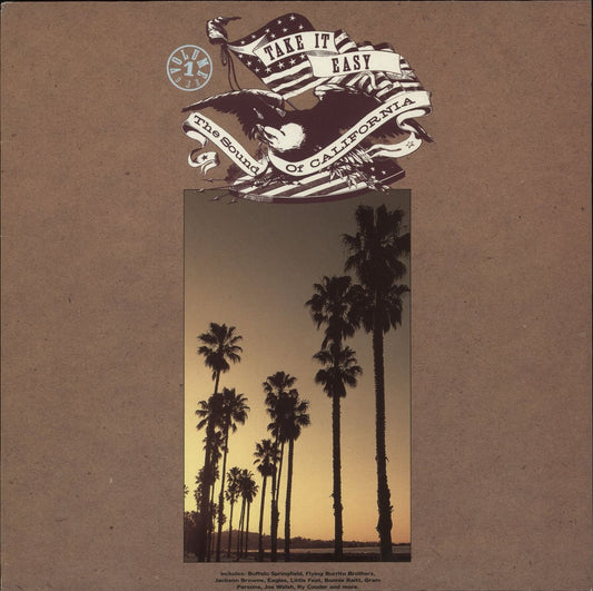 Various-60s & 70s Take It Easy - The Sound Of California - Promo Sticker Greek Promo Vinyl LP