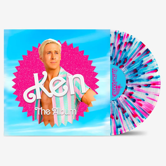 Various Artists – Barbie The Album (Soundtrack) - Ken Cover Pink Splatter Vinyl LP Record