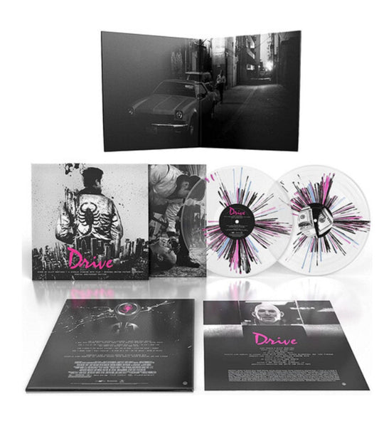 Various Artists - Drive (Original Motion Picture Soundtrack) - Neon Noir Splatter Vinyl LP Record