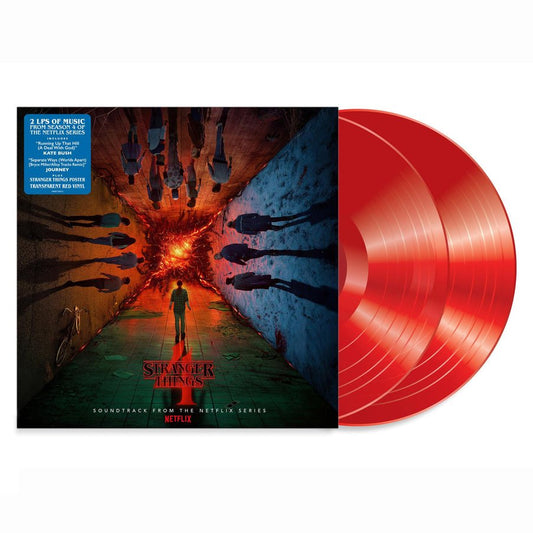 Various Artists - Stranger Things: Season 4 Soundtrack (Transparent Red) - Vinyl LP Record