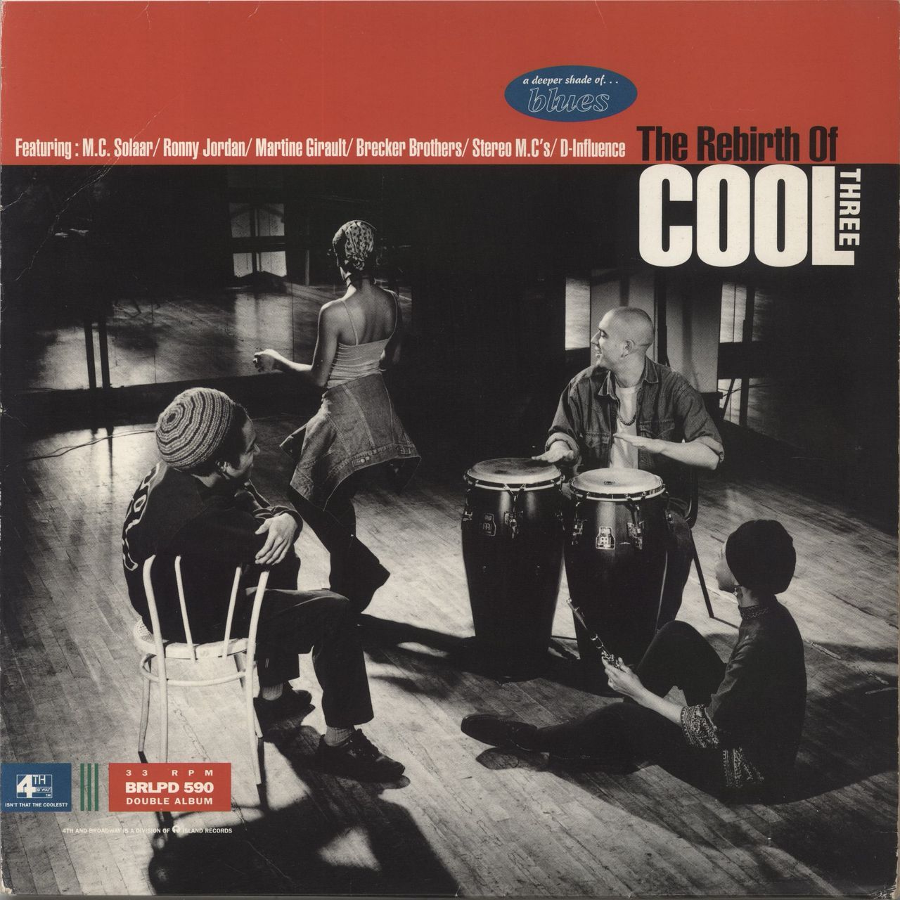 Various Artists The Rebirth Of Cool Three UK 2-LP vinyl set