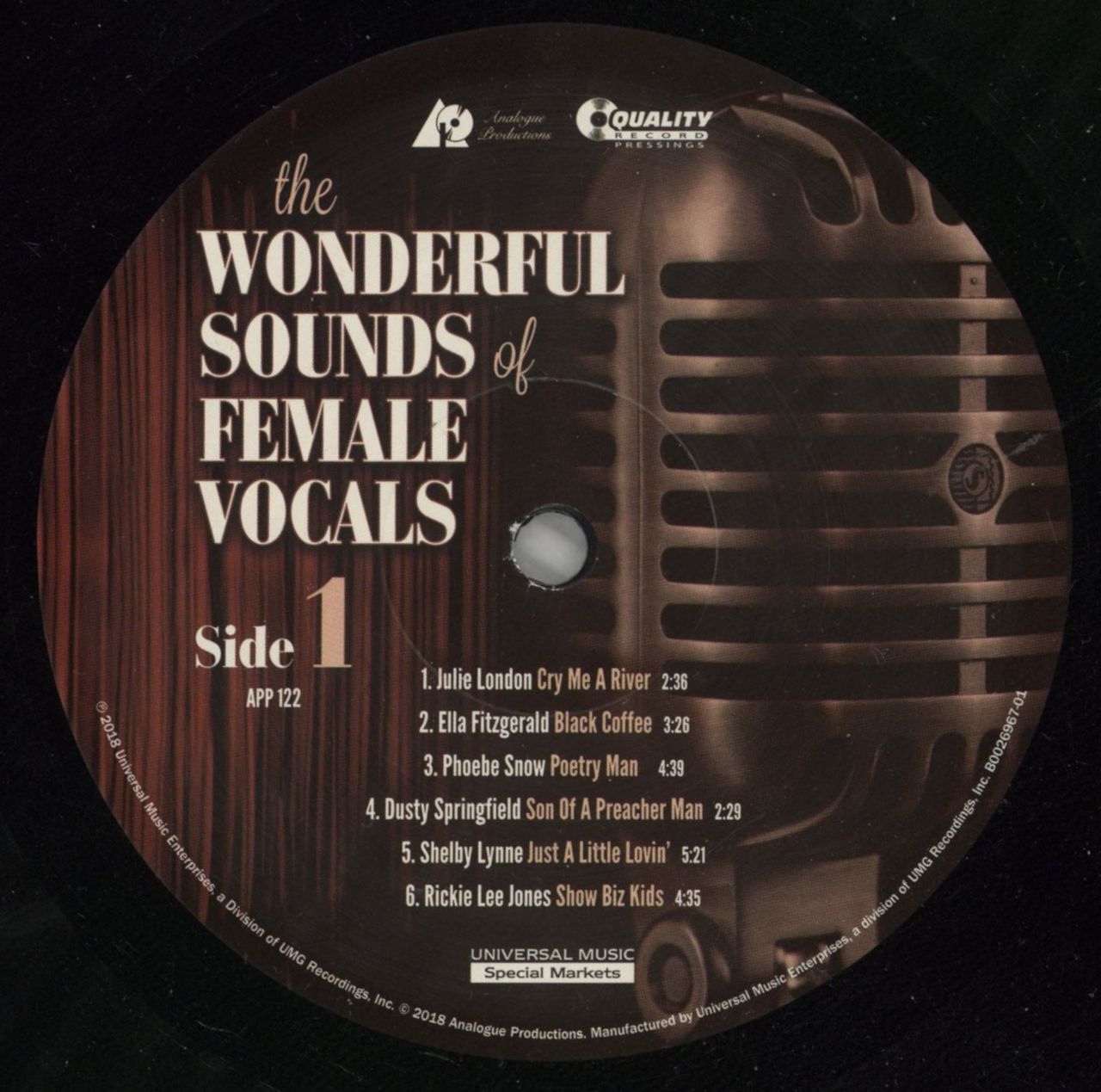 Various Artists The Wonderful Sounds Of Female Vocals - 200gm Vinyl US 2-LP vinyl set