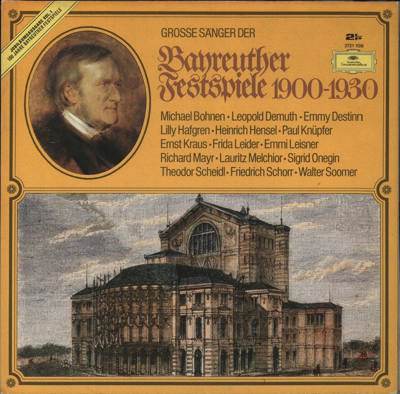 Various-Classical & Orchestral Grosse Sänger Der Bayreuther Festspiele 1900-1930 UK 2-LP vinyl set