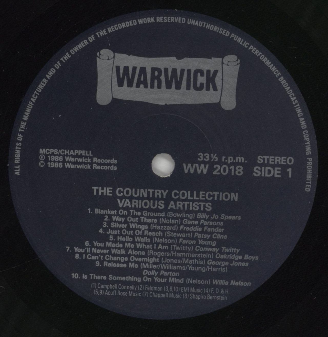 Various-Country The Country Collection UK Vinyl LP