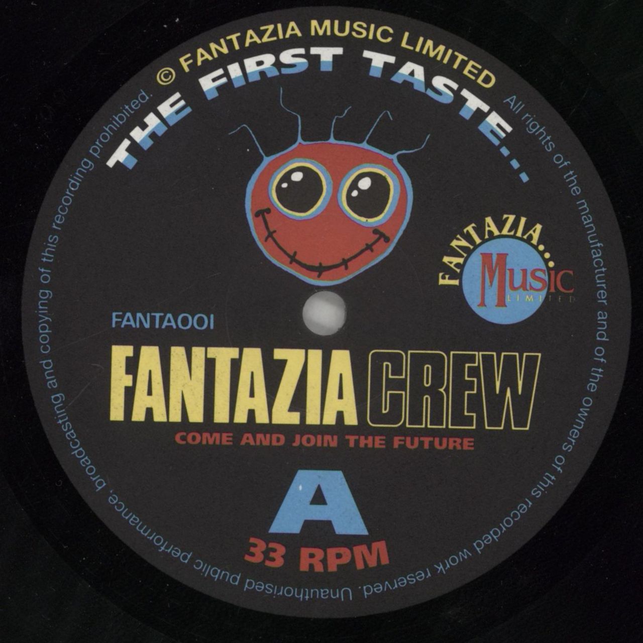Various-Dance Fantazia - The First Taste UK Vinyl LP