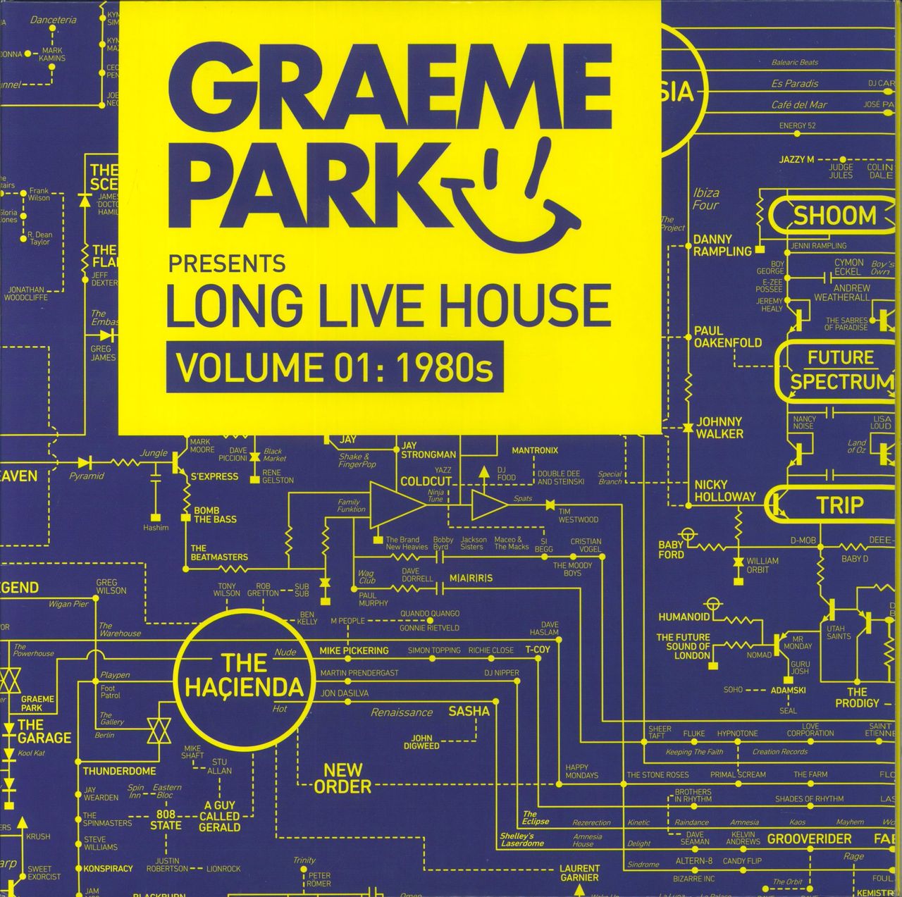 Various-Dance Graeme Park Presents Long Live House Volume 01: 1980s UK 2-LP vinyl set