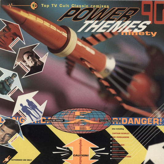 Various-Film, Radio, Theatre & TV Power Themes Ninety UK Vinyl LP