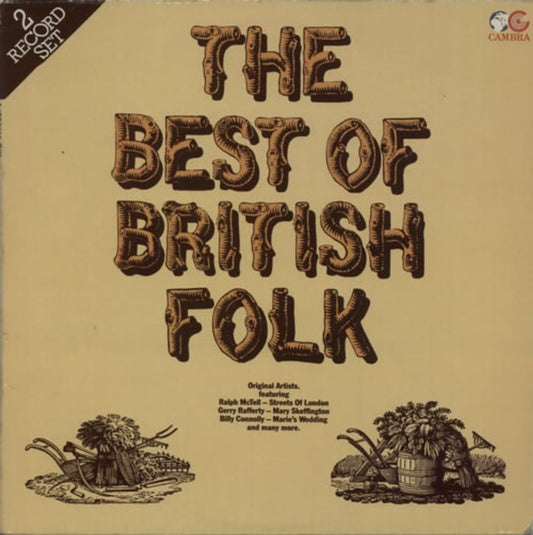 Various-Folk The Best Of British Folk UK 2-LP vinyl set