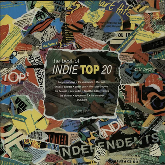 Various-Indie The Best Of Indie Top 20 UK 2-LP vinyl set
