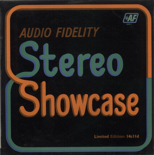 Various-Jazz Audio Fidelity Stereo Showcase UK Vinyl LP