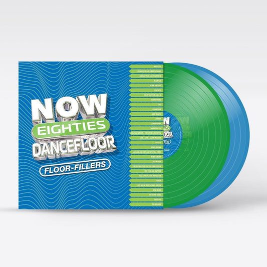 Various - Now That's What I Call 80's Dancefloor: Floorfillers - Green & Blue Vinyl LP Record