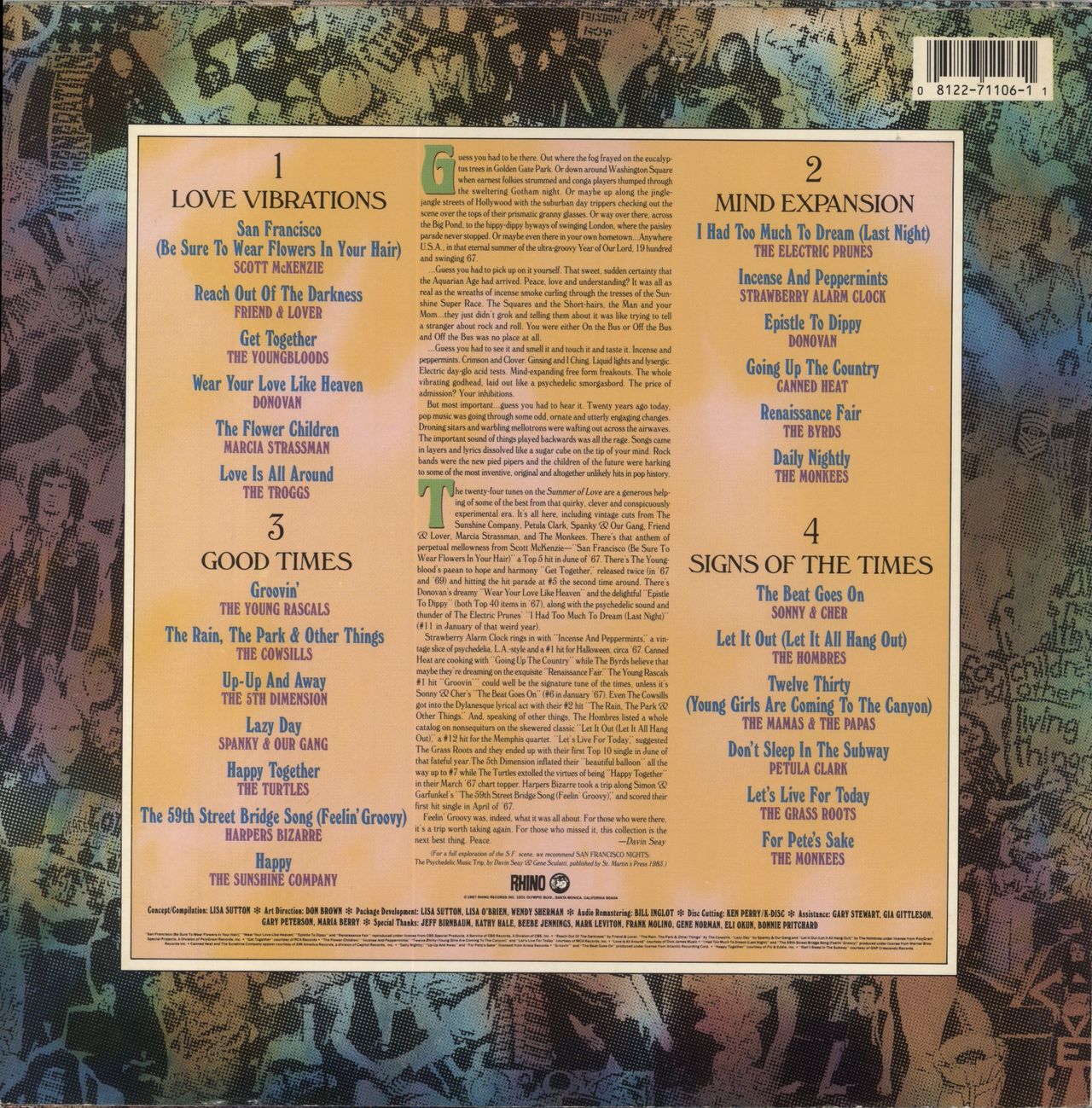Various-Pop Summer Of Love US 2-LP vinyl set