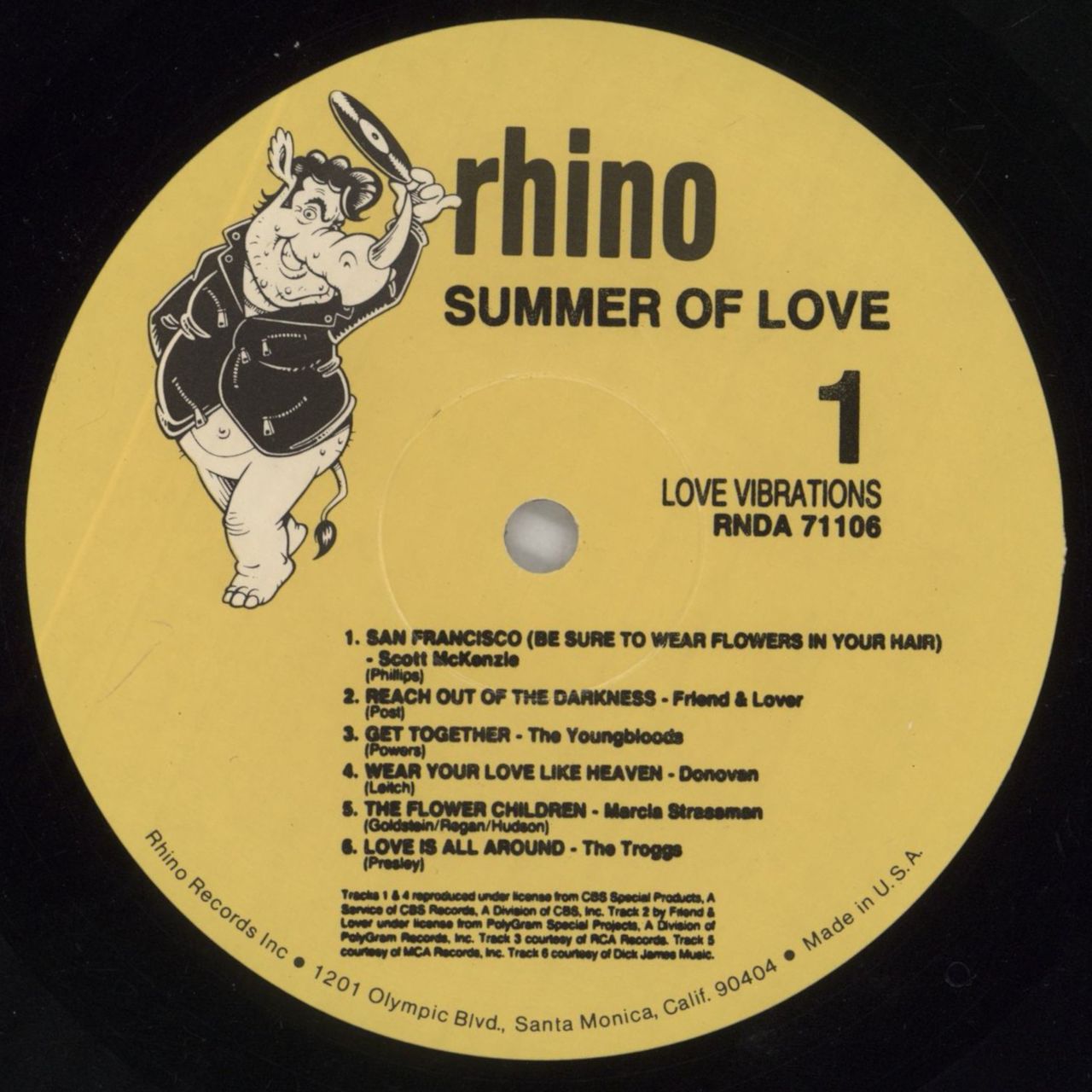 Various-Pop Summer Of Love US 2-LP vinyl set