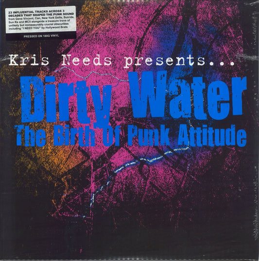 Various-Punk & New Wave Dirty Water: The Birth Of Punk Attitude - 180gm - Sealed UK 2-LP vinyl set